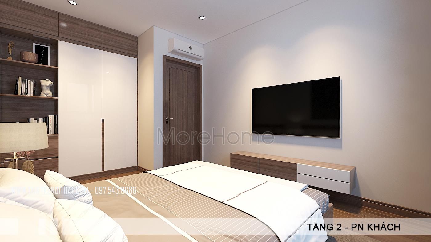 Thiết kế nội thất biệt thự hiện đại tại VinHome Thăng Long